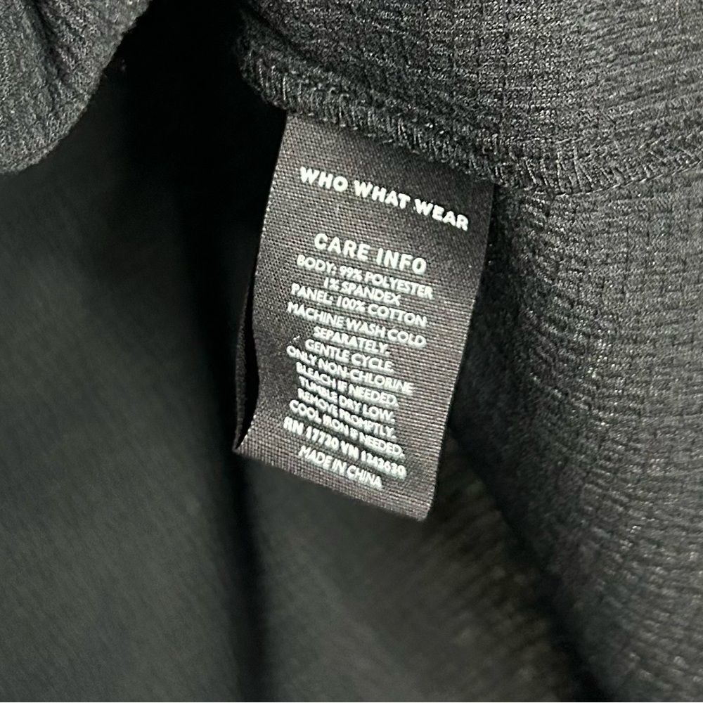 Who What Wear Plus Size Ruffle One Shoulder Top - Picture 12 of 13